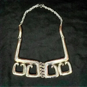 Vintage Egyptian Style Custom Costume Jewelry Necklace